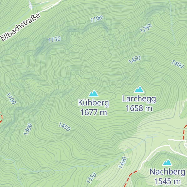 Map of Kühberg