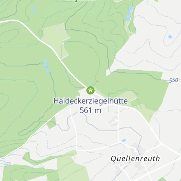 Map of Haideckerziegelhütte