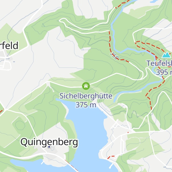 Map of Sichelberghütte