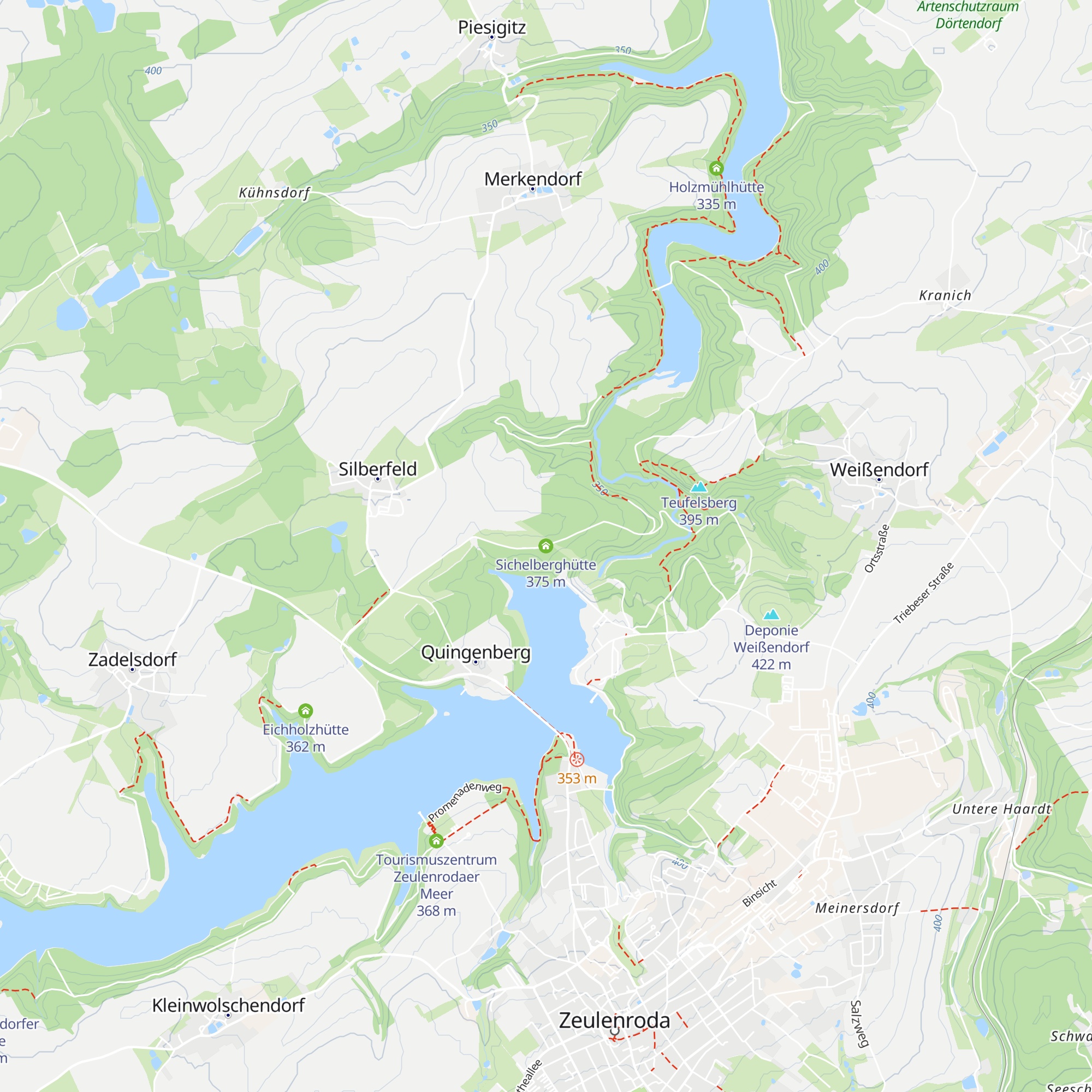Sichelberghütte map