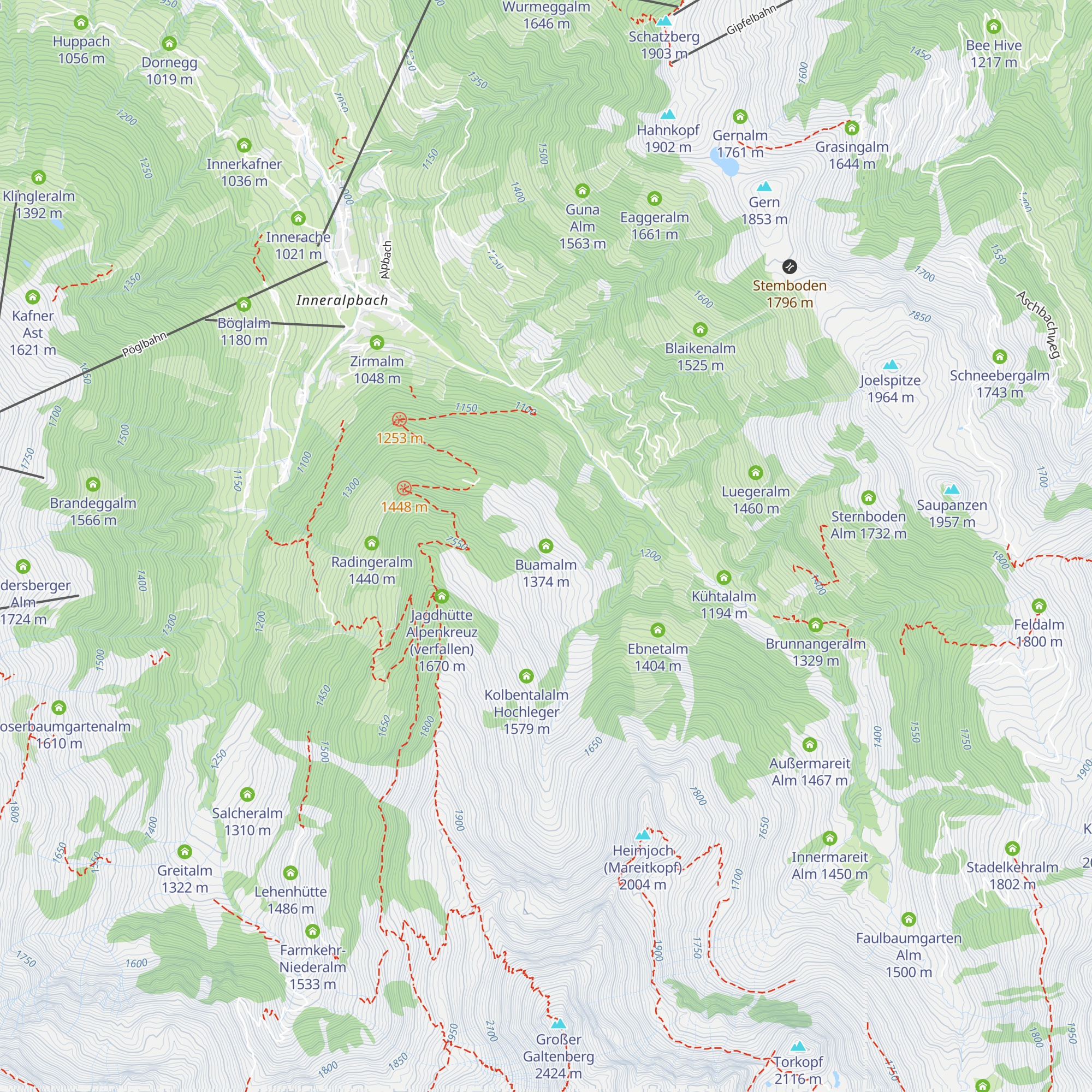 Buamalm map