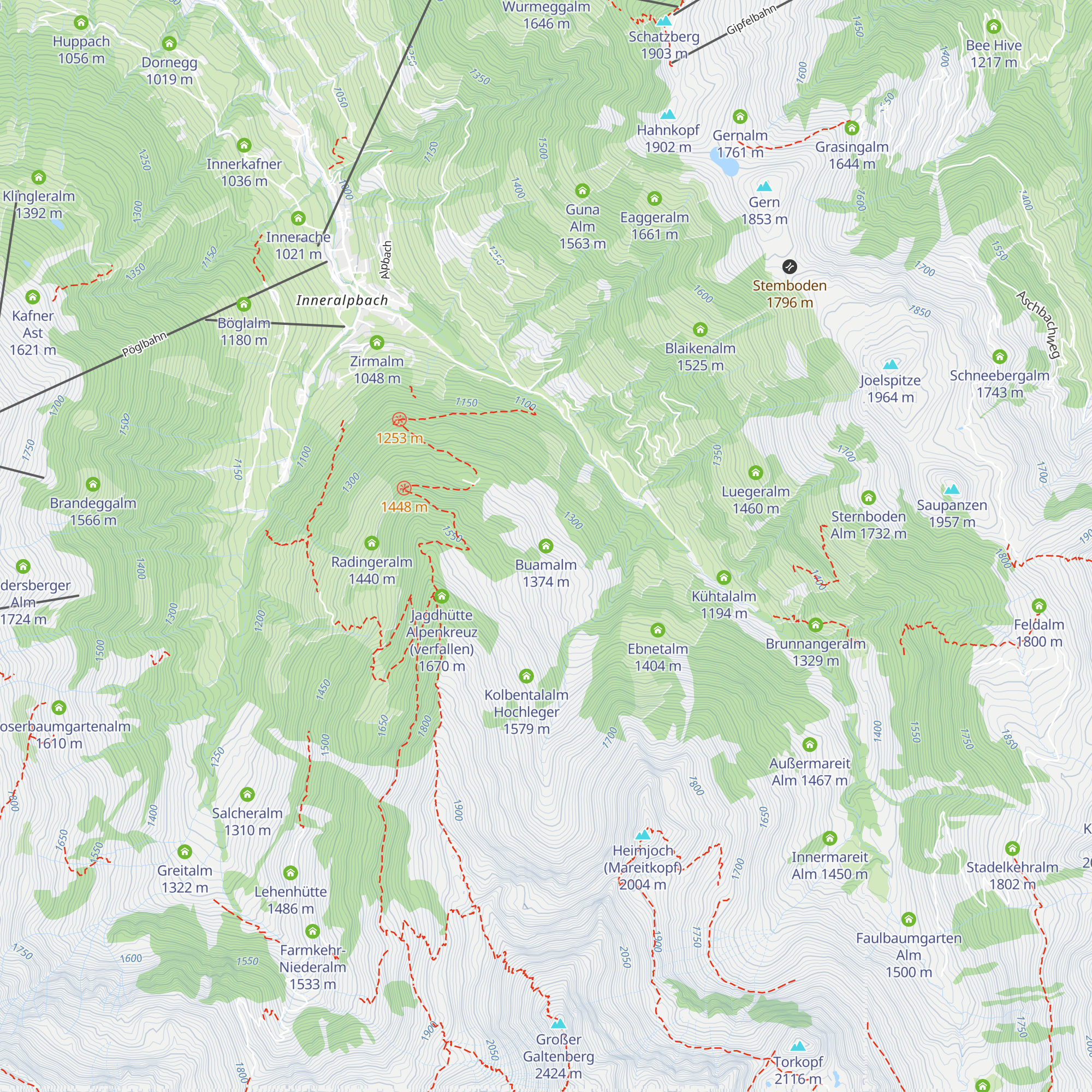 Buamalm map