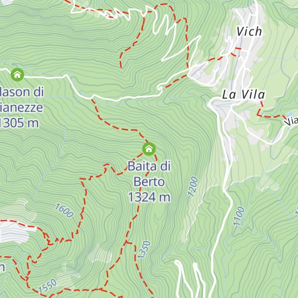 Map of Baita di Berto