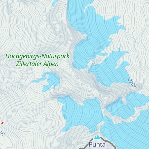 Map of Hintere Stangenspitze