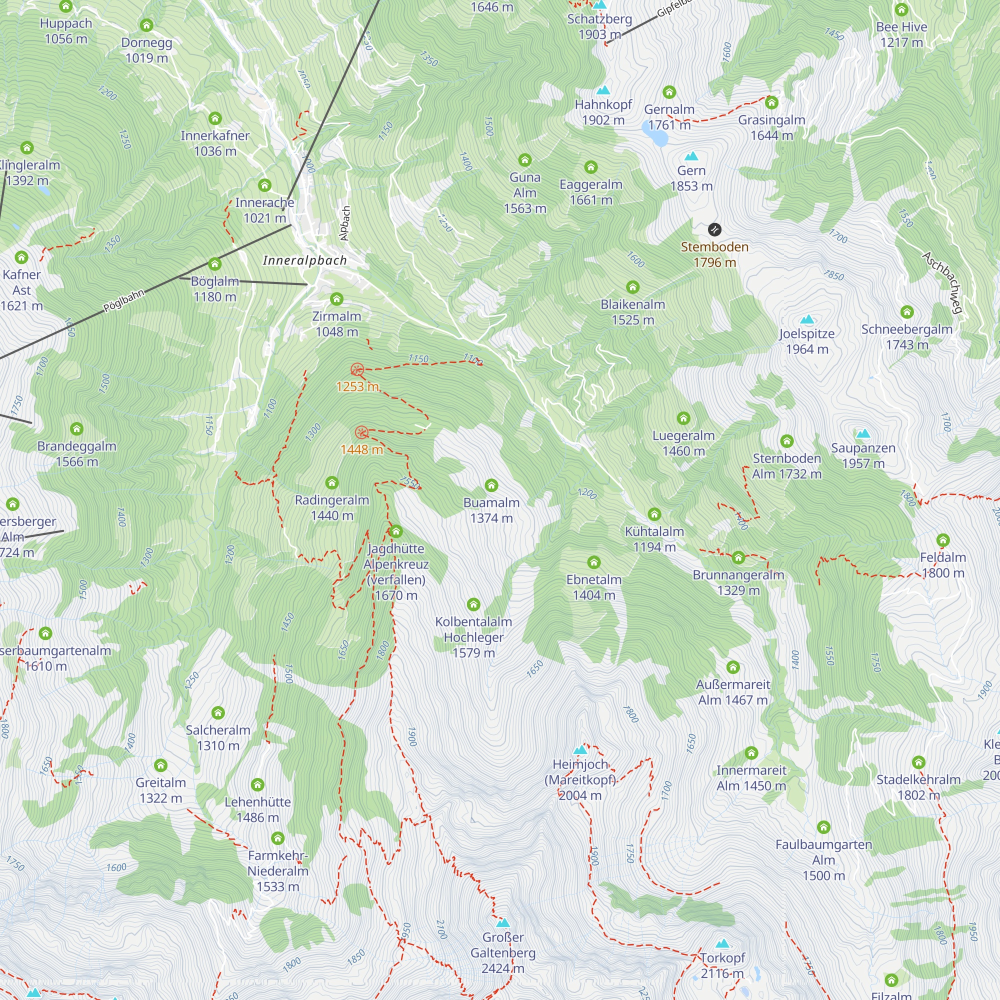 Buamalm map
