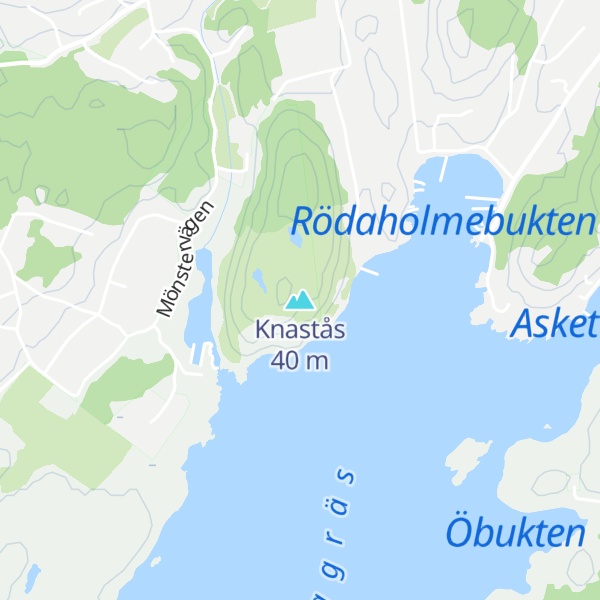 Map of Knastås