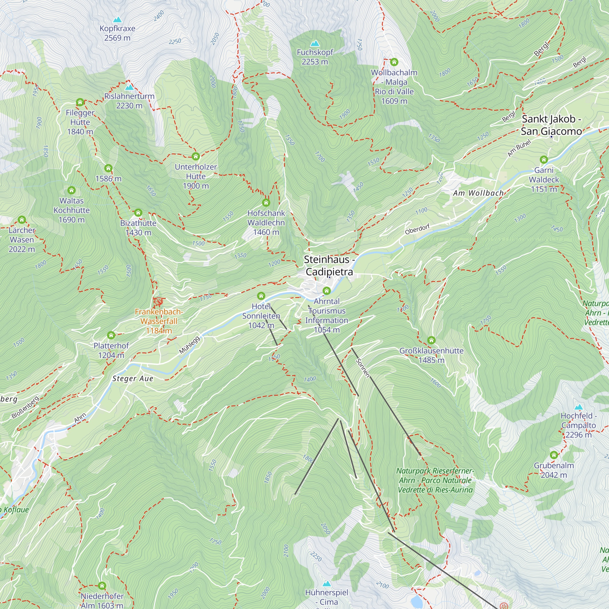 Talstube map