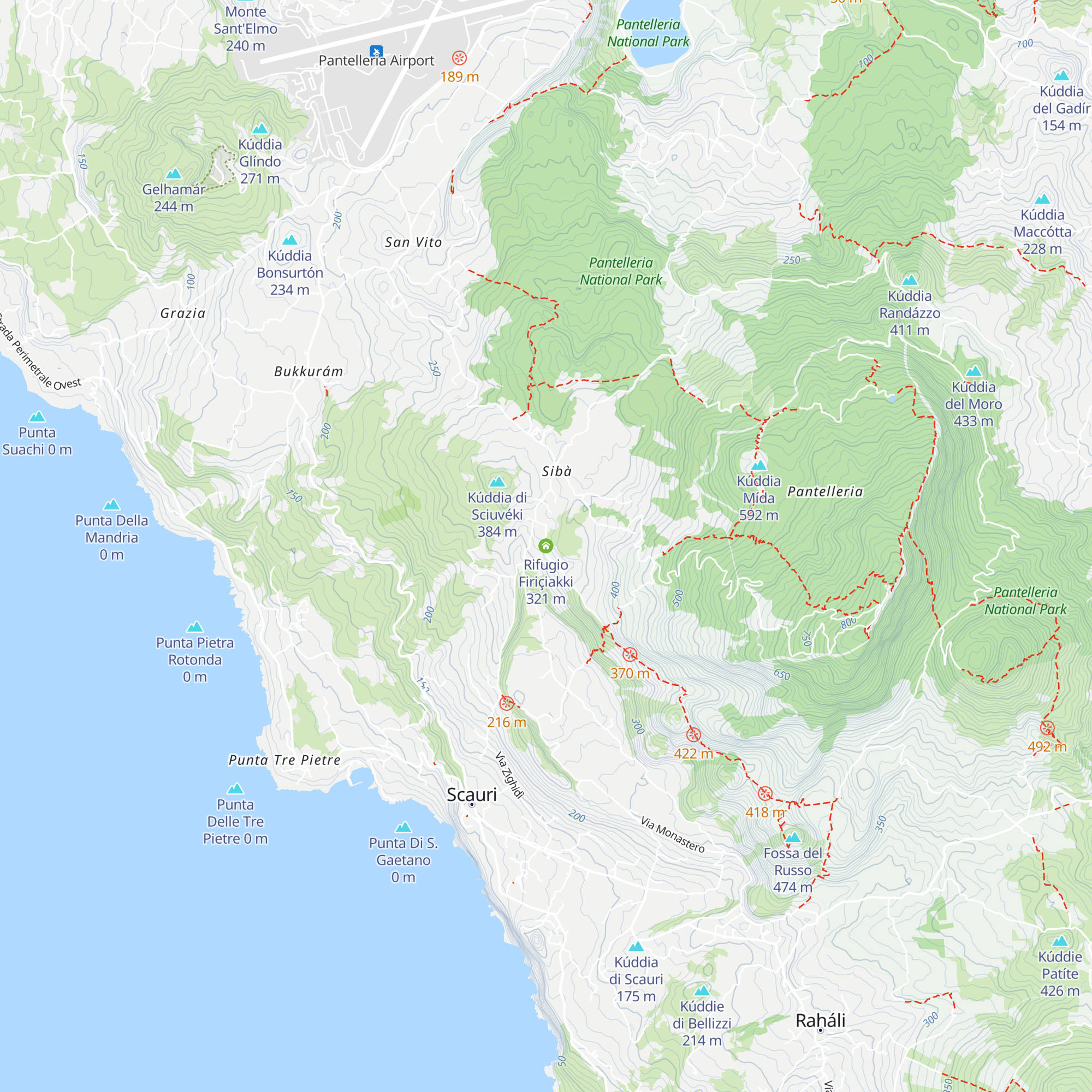 Rifugio Firiçiakki map