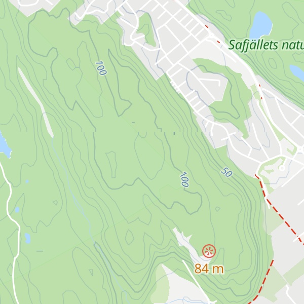 Map of Västerberget