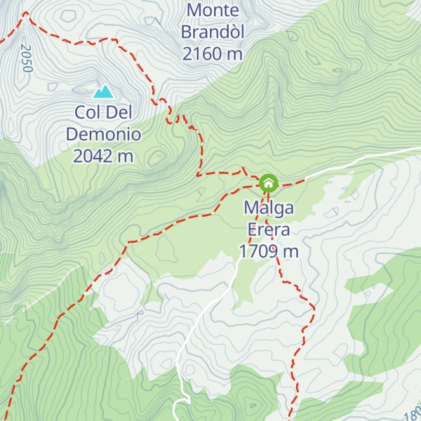Map of Malga Brendol