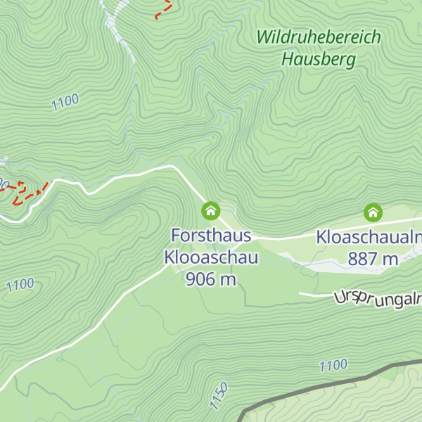 Map of Forsthaus Klooaschau