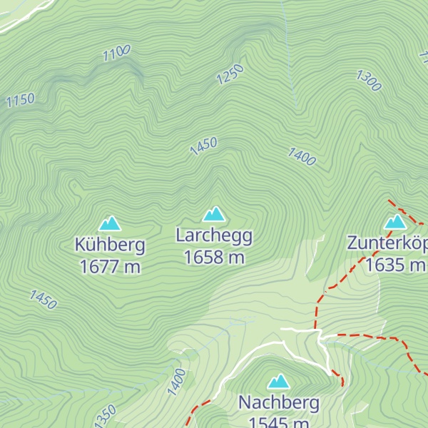 Map of Larchegg