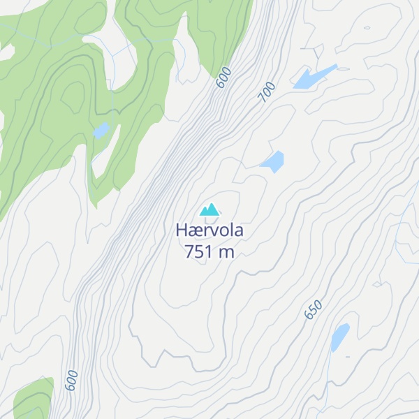 Map of Hærvola
