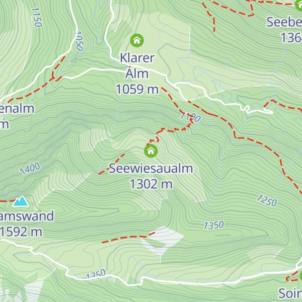 Map of Seewiesaualm