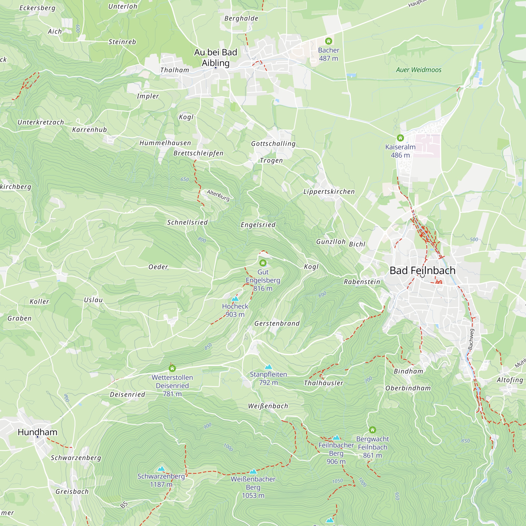 Gut Engelsberg map