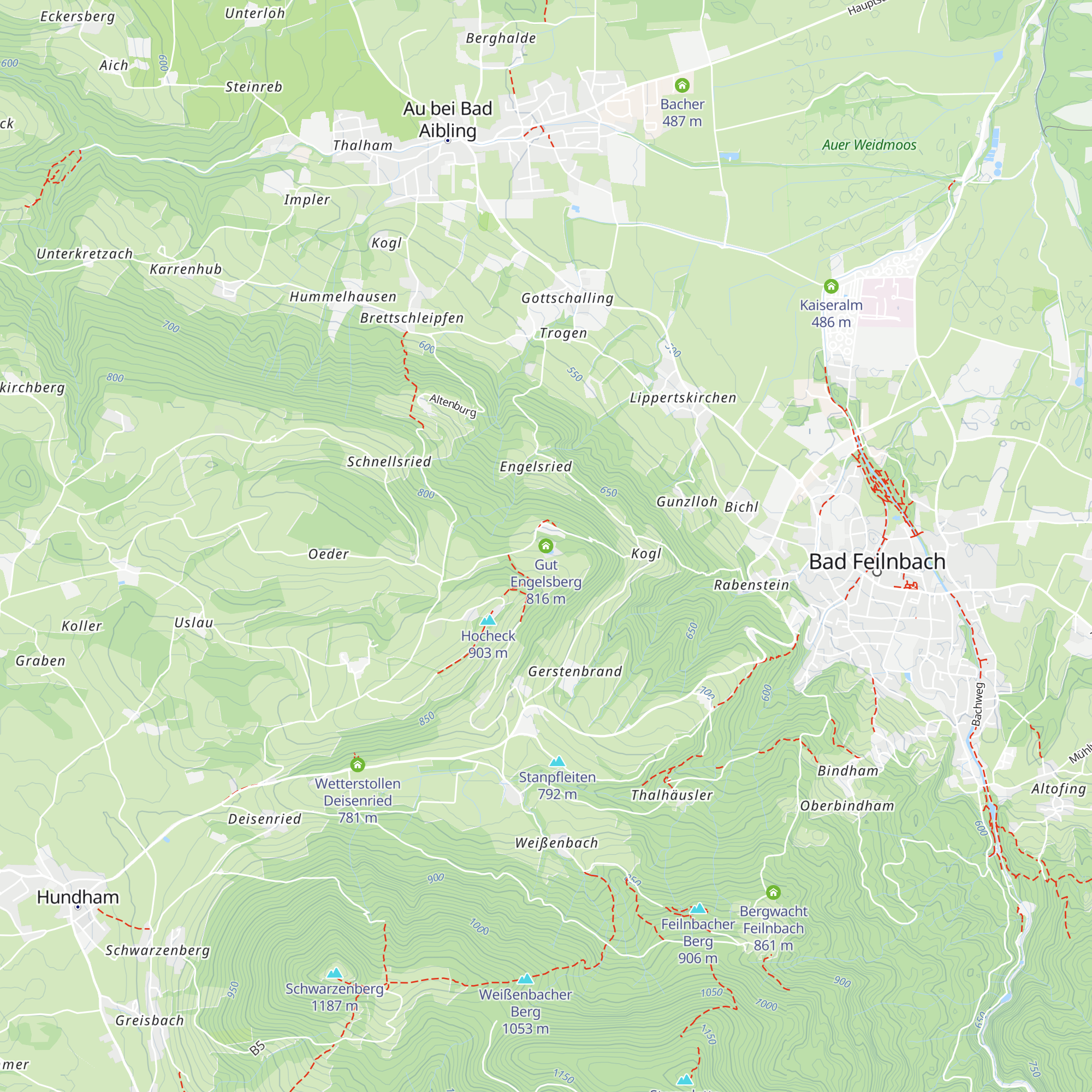 Gut Engelsberg map
