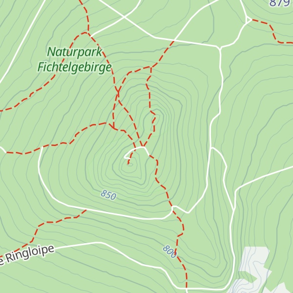 Map of Fichtelgebirgsverein Hütte