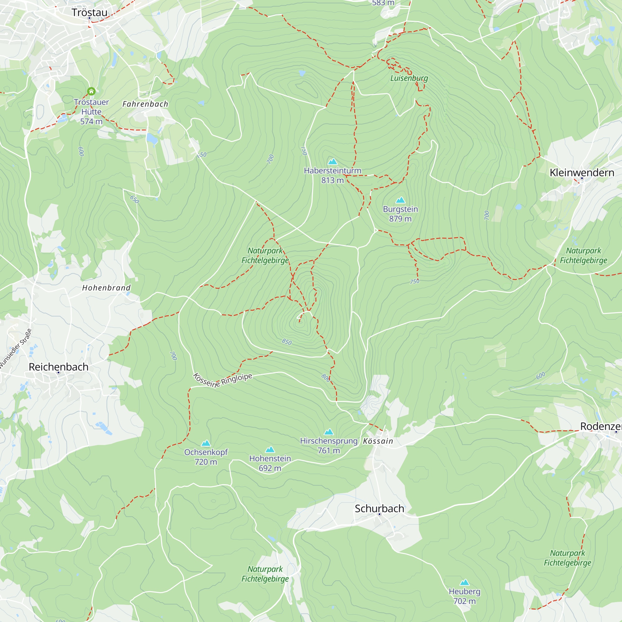 Fichtelgebirgsverein Hütte map