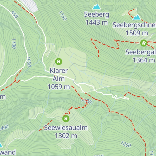 Map of Niederhoferalm