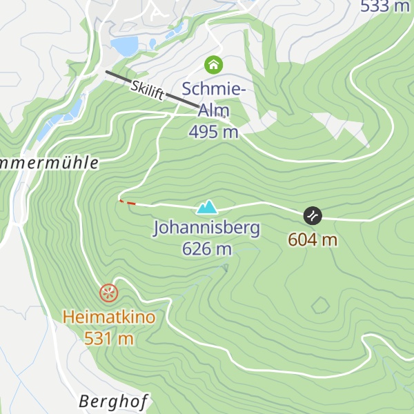Map of Johannisberg
