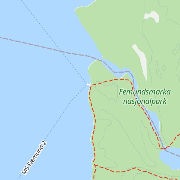 Map of Røosbua