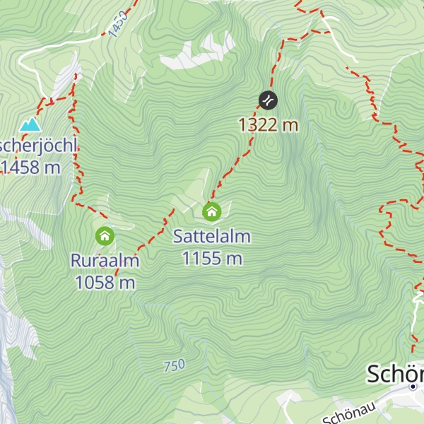 Map of Sattelalm