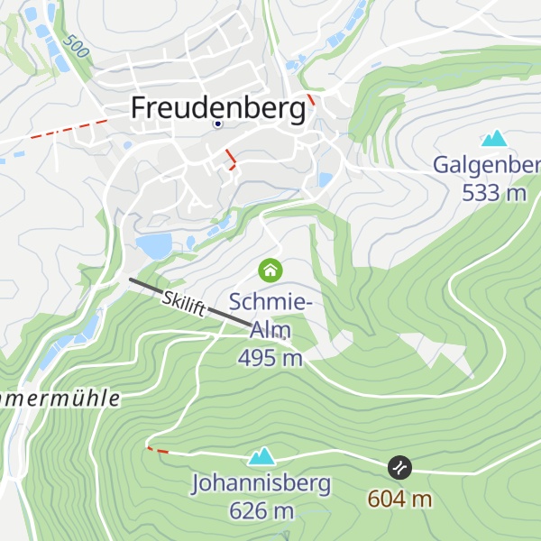 Map of Schmie-Alm