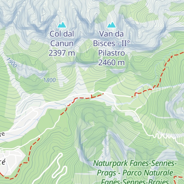 Map of Capanna Alpina