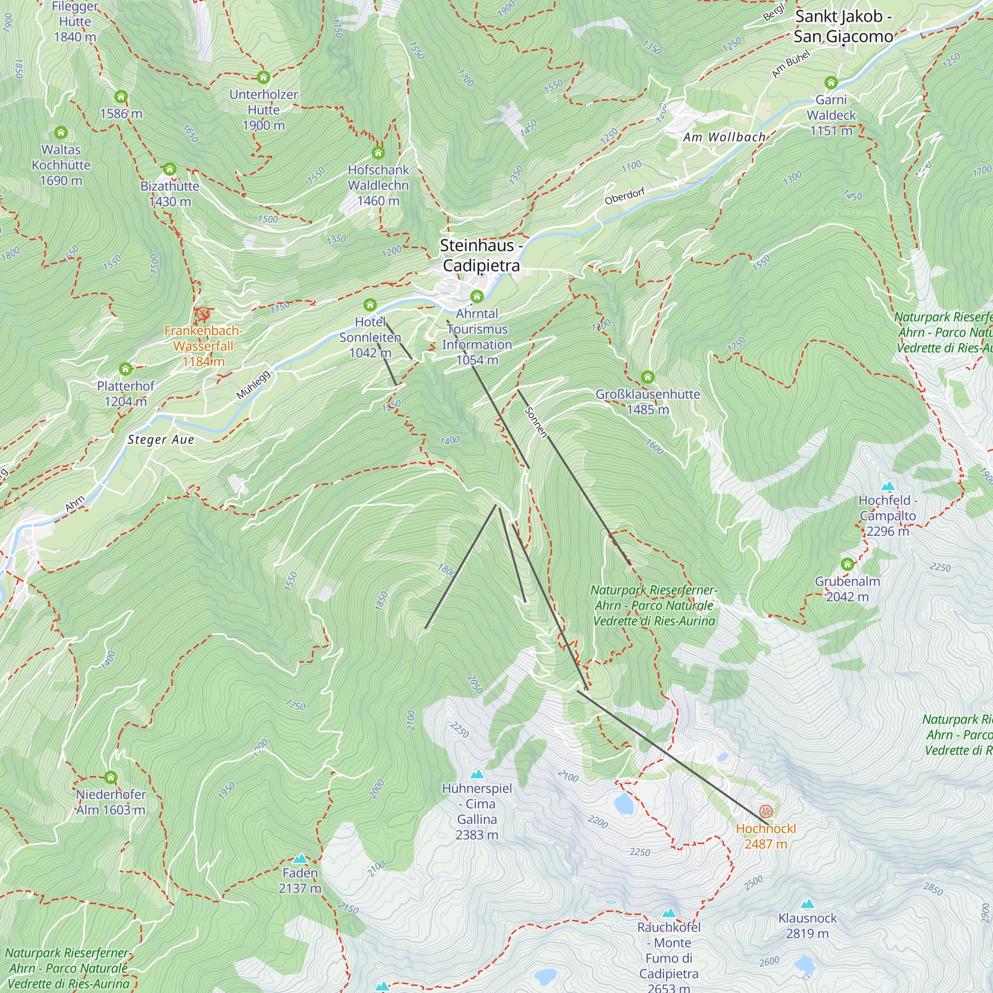 Almboden map