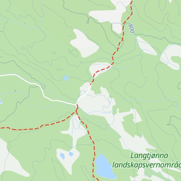 Map of Ljøsnåvollen