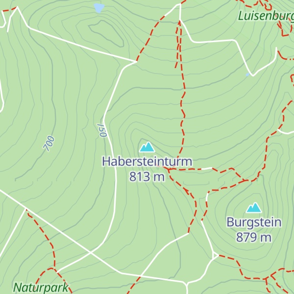 Map of Habersteinturm