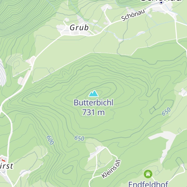 Map of Butterbichl