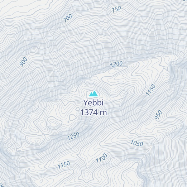 Map of Yebbi