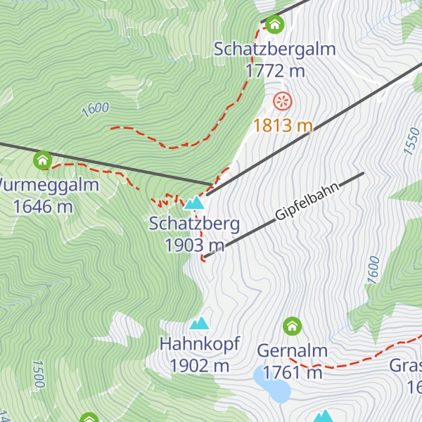 Map of Gipfö Hit