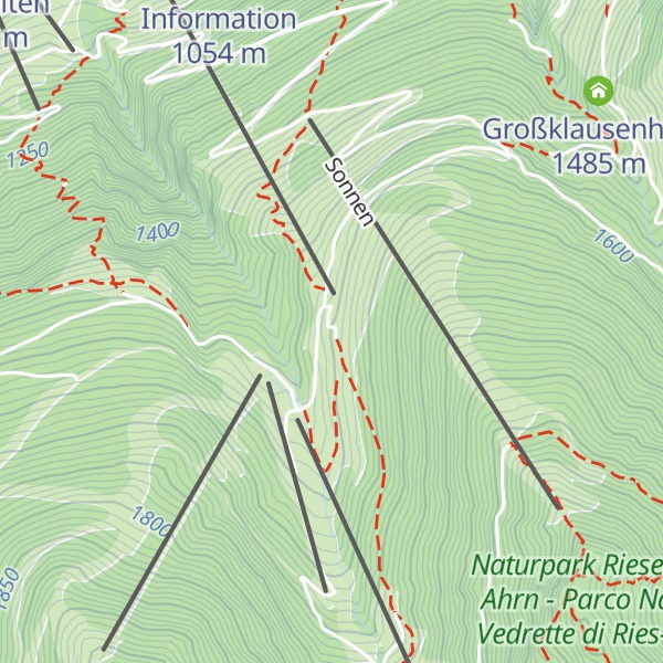 Map of Moaregg Alm