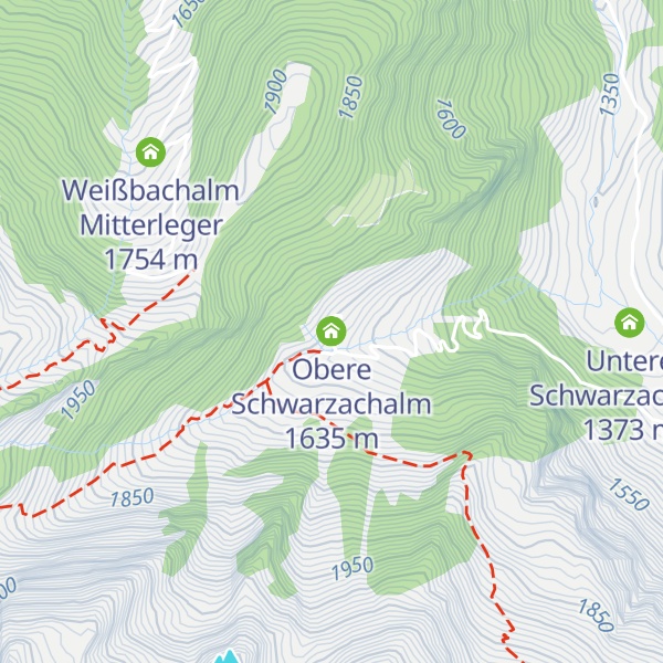Map of Obere Schwarzachalm