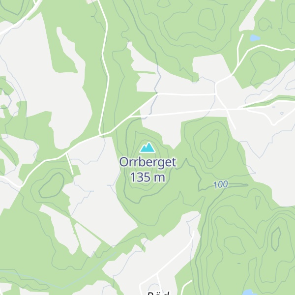 Map of Orrberget