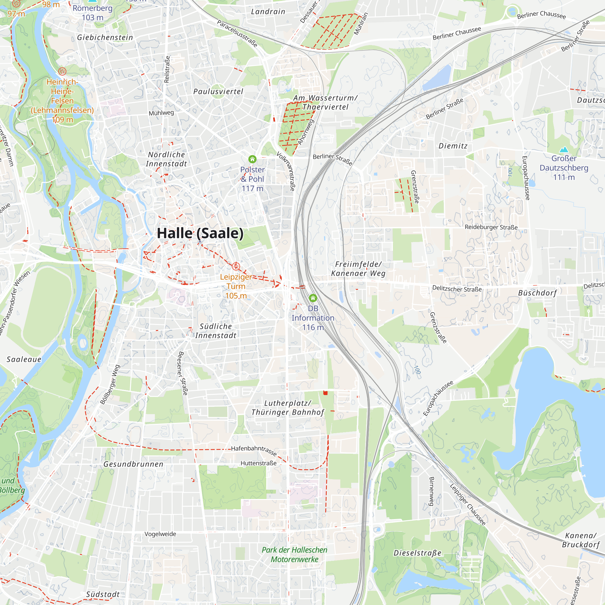 Abellio Kundencenter map