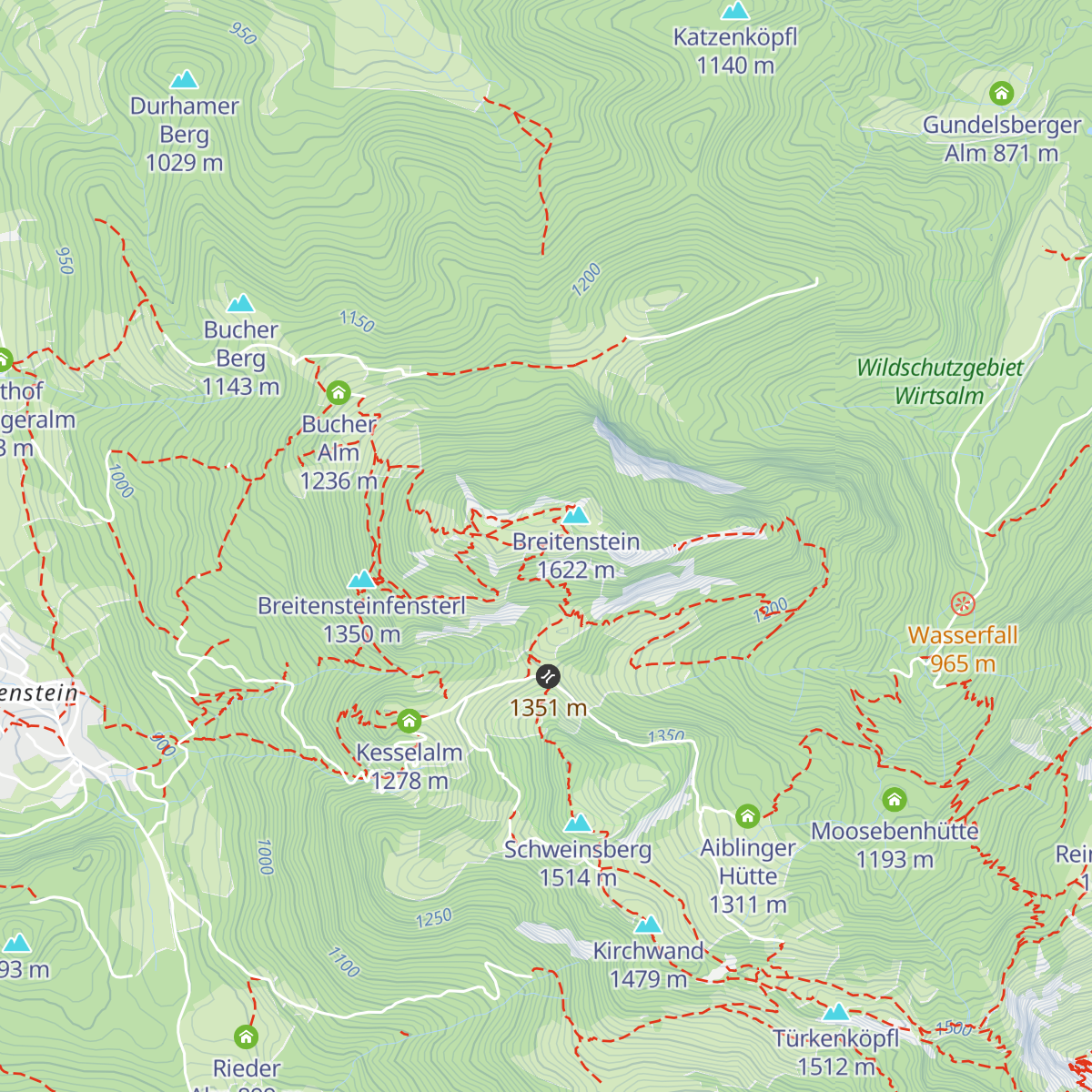 Hubertushütte map