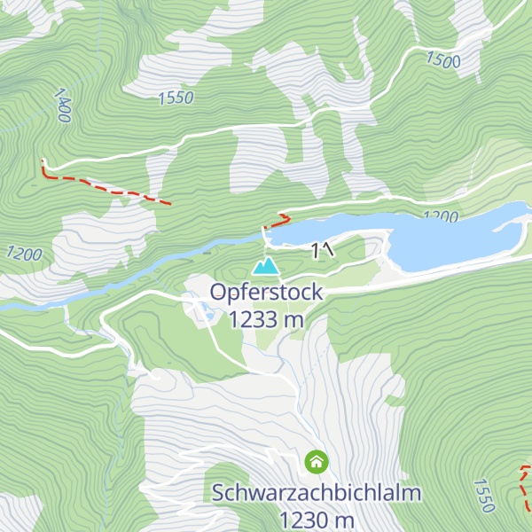 Map of Opferstock