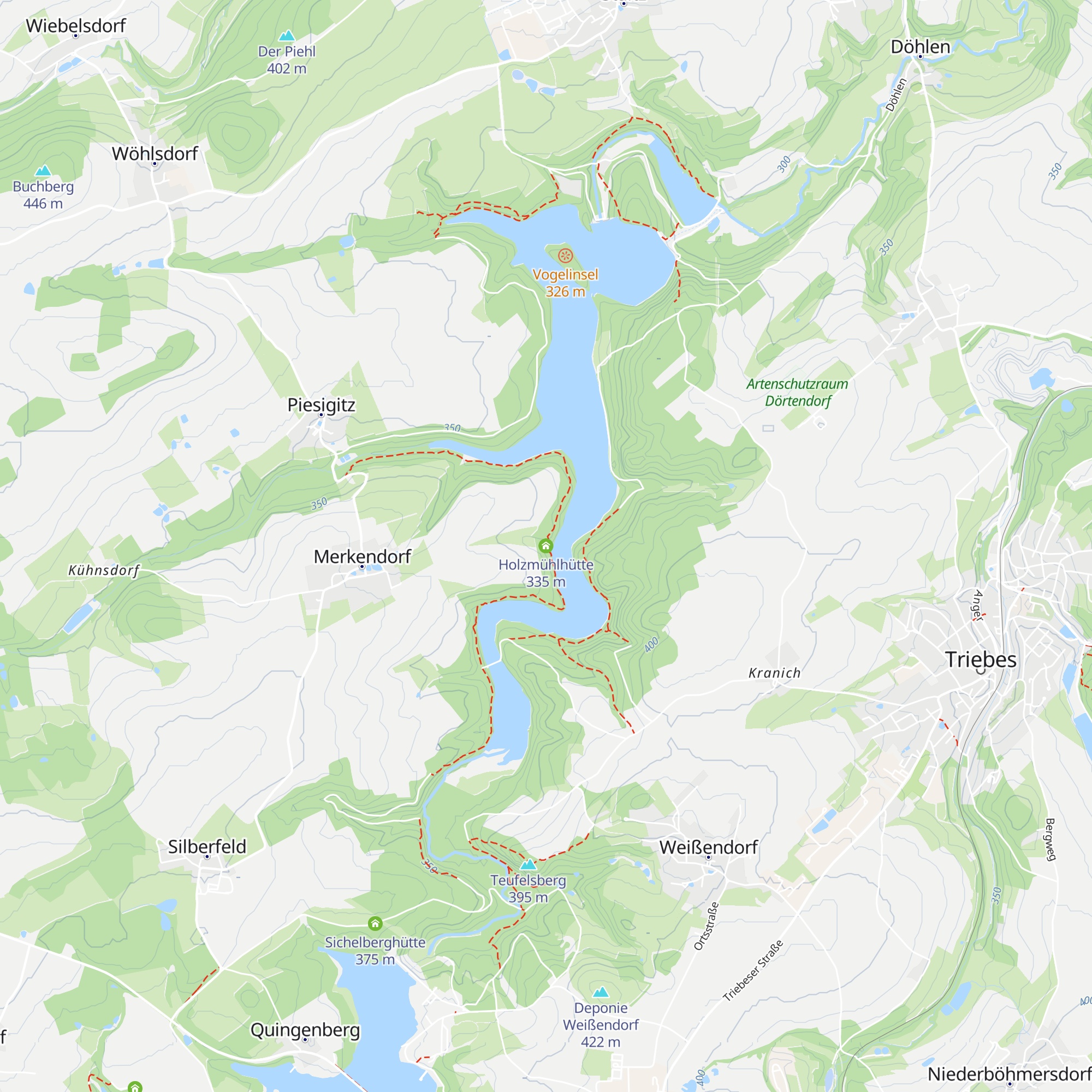Holzmühlhütte map