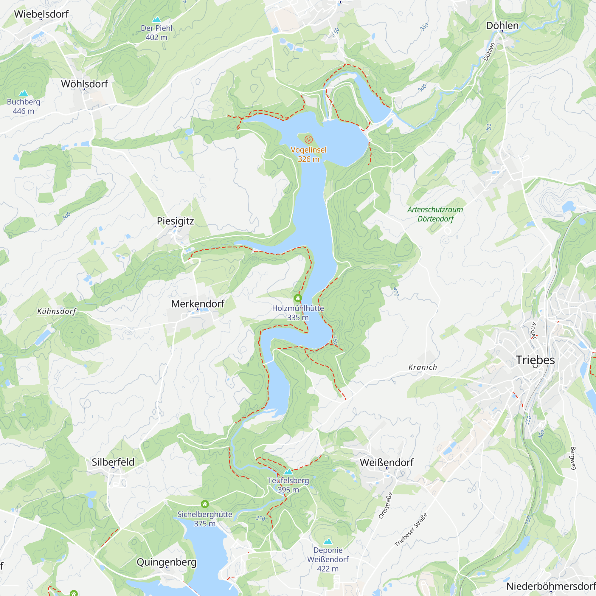 Holzmühlhütte map