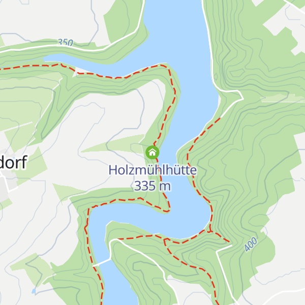 Map of Holzmühlhütte