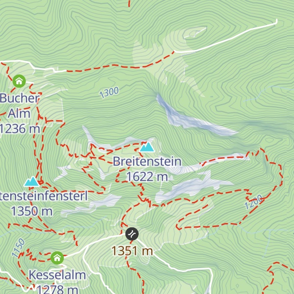 Map of Breitenstein