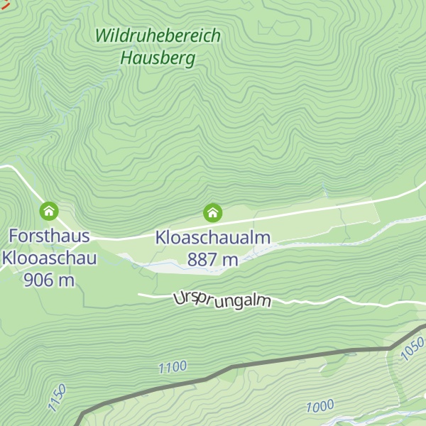 Map of Kloaschaualm
