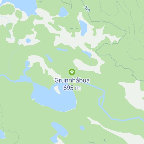 Map of Grunnhåbua