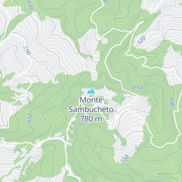 Map of Monte Sambucheto