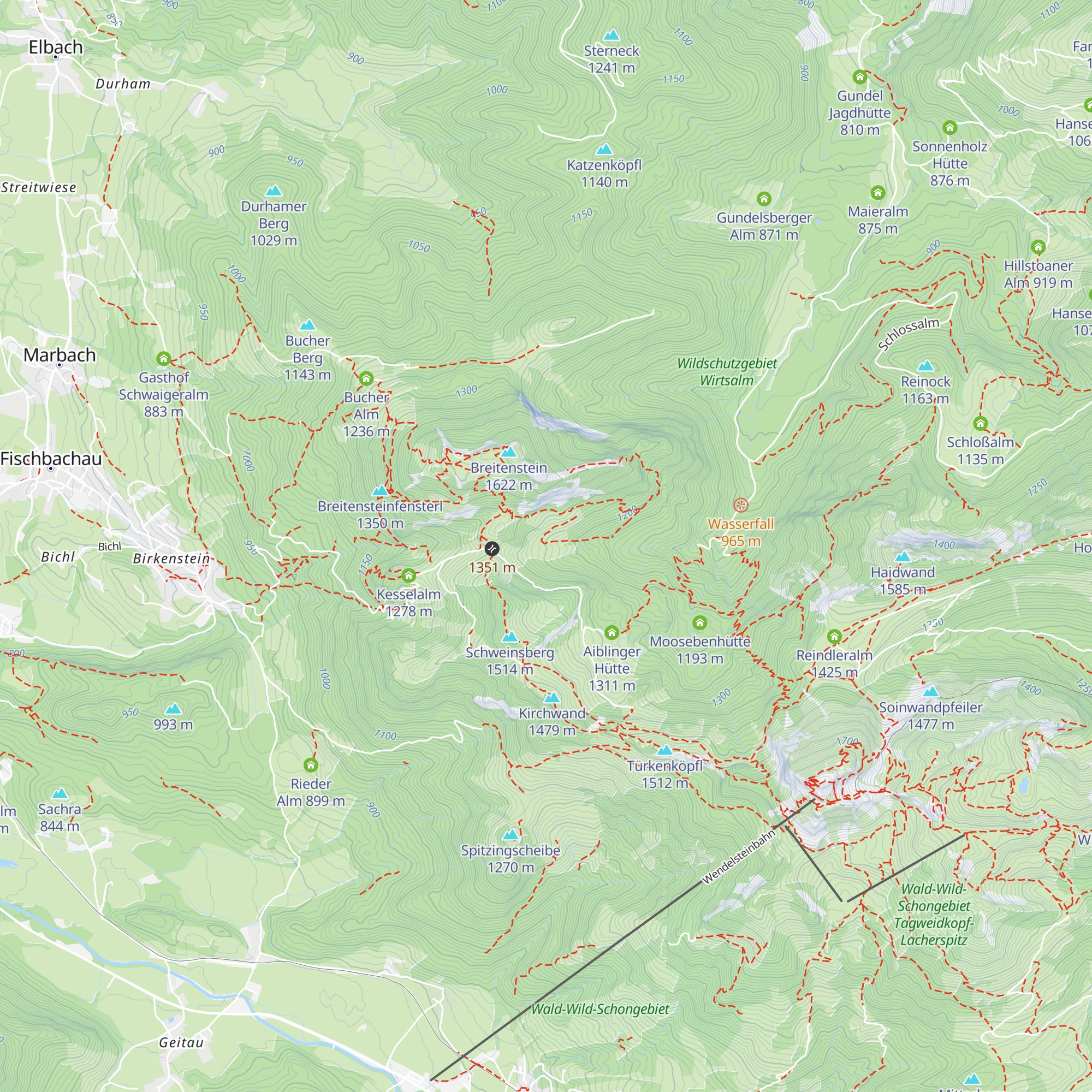 Antrittalm map