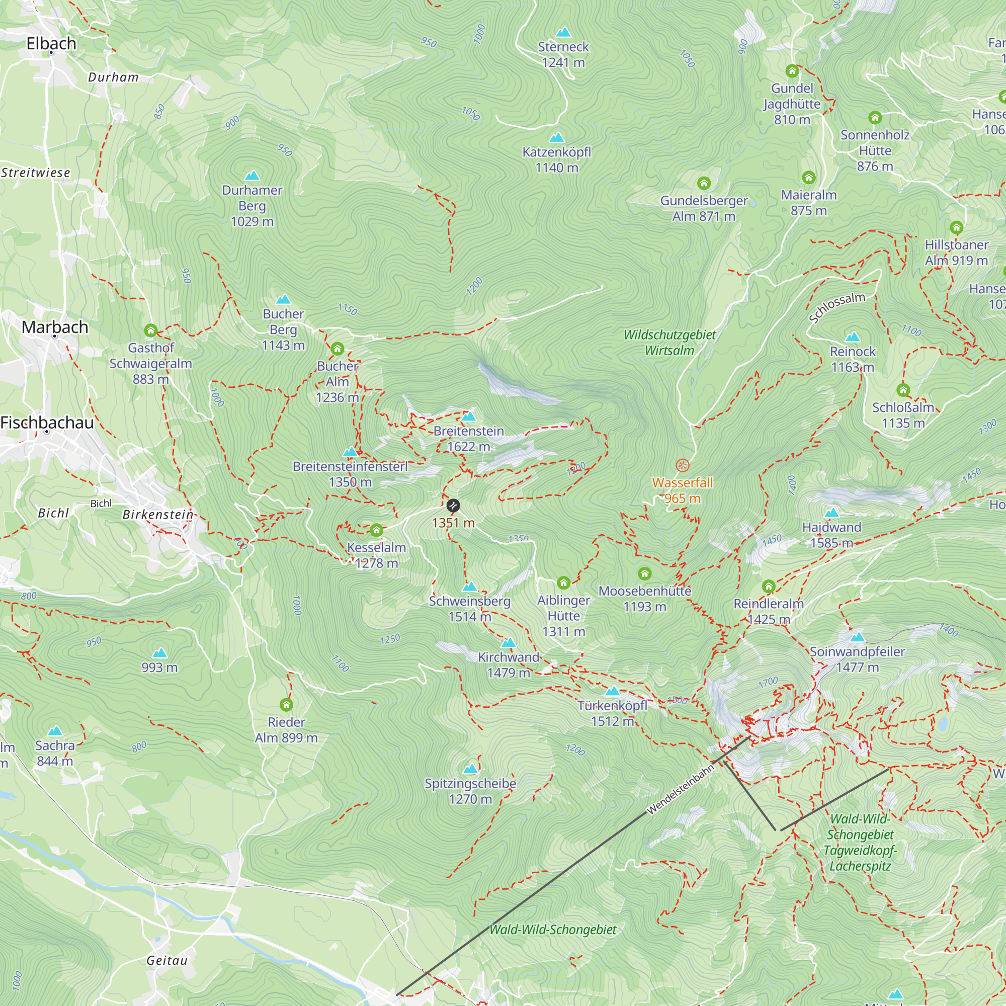 Antrittalm map