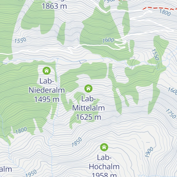Map of Lab-Mittelalm